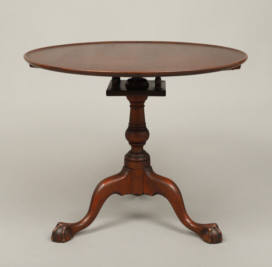 Chippendale Tilt Top Tea Table