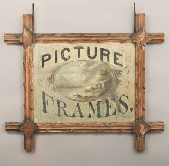 “Picture Frames” Trade Sign