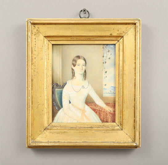  Portrait of a Young Girl Seated