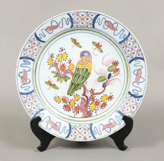 Polychrome Delft Charger