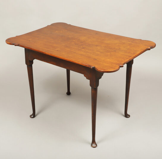 Queen Anne Porringer Top Tea Table