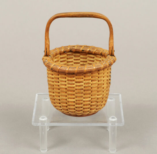 Rare Signed “One Egger” Nantucket Basket