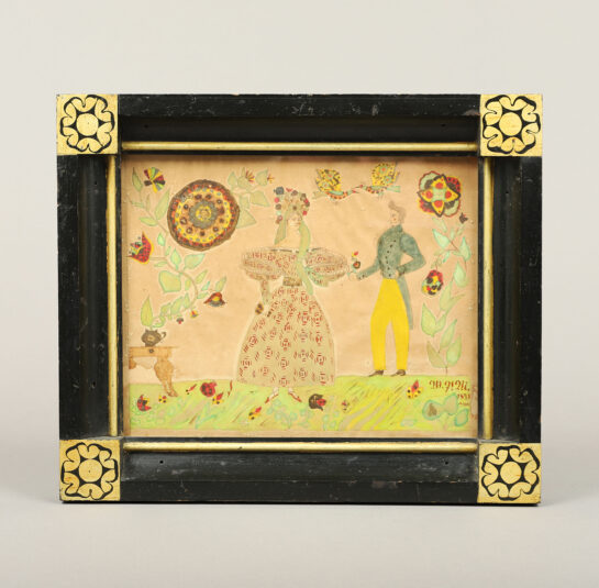 Couple in a Garden