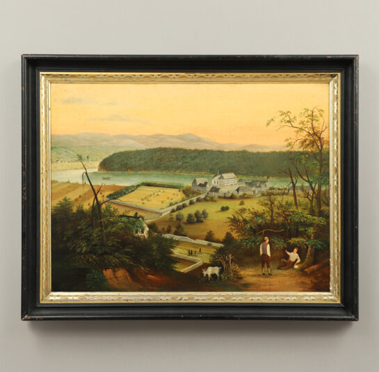 Landscape View with Figures