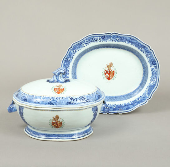 Export Porcelain Soup Tureen