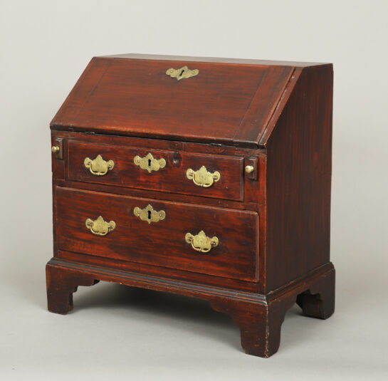 Rare Diminutive Chippendale Slant-Top Desk