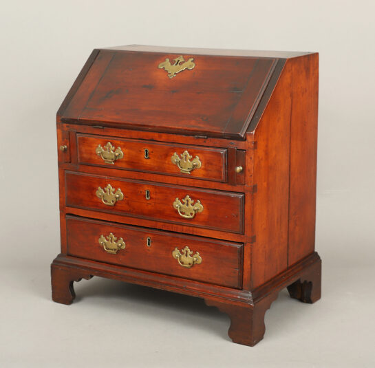 The Solomon Lincoln Family Diminutive Chippendale Slant-Lid Desk