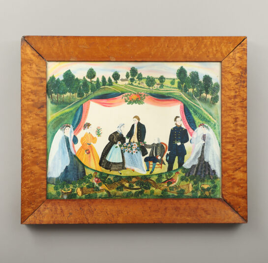 Family Mourning Portrait