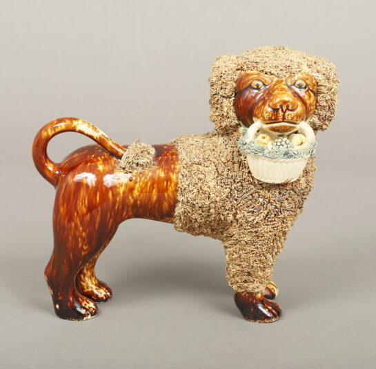 Bennington Standing Poodle with Basket