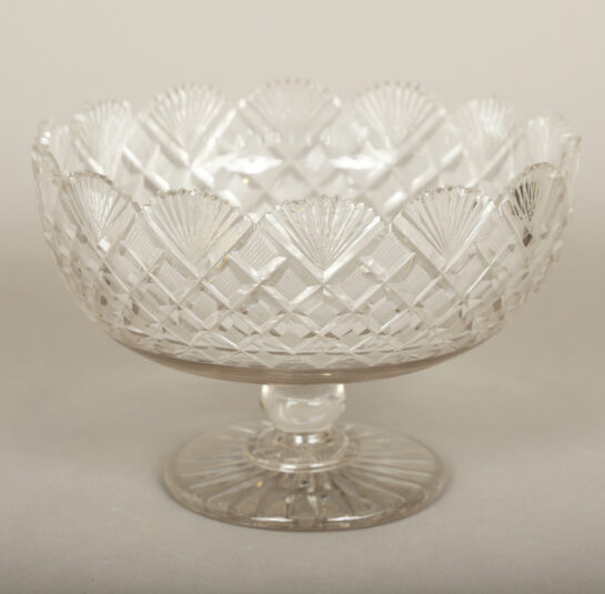 Cut Glass Compote