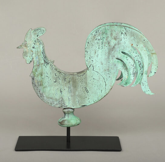 Rare Early Rooster Weathervane