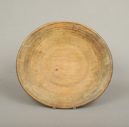 Rare Early Treenware Charger